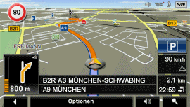 NAVIGON 4310 max - Orientierungshilfen und Routenoptionen (6688) - 1