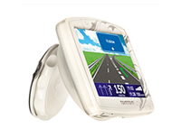 Das TomTom ONE IQ Routes in der Sonderedition White Pearl soll besonders die weibliche Kundschaft ansprechen...