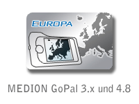 MEDION stellt für GoPal 3.x und GoPal 4.8 Geräte neues Kartenmaterial zum Download über den Assistent bereit...