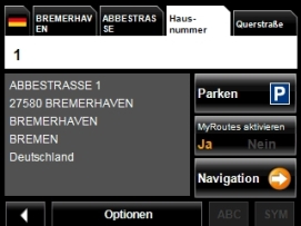 NAVIGON 2310 - Clever Parking - 1
