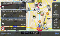 Audi stellt neues Navigationssystem plus für bestimmte Fahrzeugmodelle ab sofort als Sonderausstattung zur Verfügung...