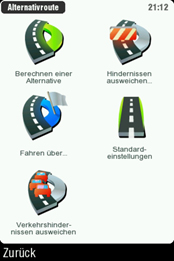 Sygic - Mobile Maps Europe - Alternative Route und Routeninformationen - 1