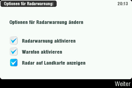 Sygic - Mobile Maps Europe - Erweiterte Einstellungen - 2