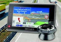 Becker zeigt auf der IFA in Berlin erstmals das Z302, welches speziell LKW Fahrer ans Ziel führen soll...