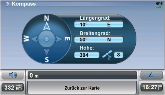 Krämer KR-747 1-DIN Radio-Navigationssystem - GPS Empfang - 1
