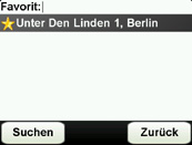 TomTom NAVIGATOR 7 für Windows Mobile - Favoriten, Orte von Interesse und lezte Ziele - 5