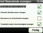 TomTom NAVIGATOR 7 für Windows Mobile - Wissenswerte Einstellungen - 2