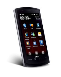Acer bringt sein neues Smartphone neoTouch mit Windows Mobile 6.5 auf den Markt...