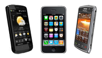 Im dritten Quartal 2009 legt der Absatz an Smartphones leicht zu. RIM verzeichnet starken Zuwachs. Windows Mobile sackt ab...