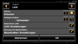 LKW-Erweiterung für NAVIGON 6310/8410 - Das Routing (7362) - 2