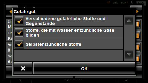 LKW-Erweiterung für NAVIGON 6310/8410 - Profil (7369) - 1