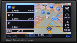 Audi RNS-E 2009 - Auf der Route - 2