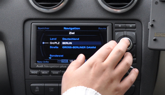 Audi RNS-E 2009 - Menüführung - 1