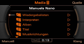 Audi RNS-E 2009 - Multimedia Funktionen - 1