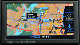 Audi RNS-E 2009 - Stauumfahrung - 2