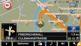 NAVIGON 8410 Upgrade 8450 - 2D und Fußgängernavigation - 2