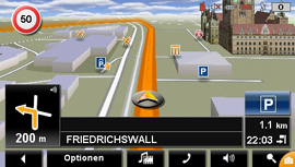 NAVIGON 8410 Upgrade 8450 - 3D Navigation - 1