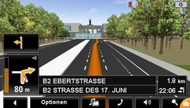 NAVIGON 8410 Upgrade 8450 - 3D Navigation - 3