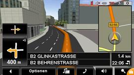 NAVIGON 8410 Upgrade 8450 - 3D Navigation - 4