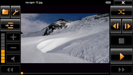 NAVIGON 8410 Upgrade 8450 - Mediaplayer - 1