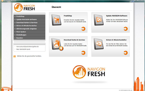 NAVIGON 8410 Upgrade 8450 - NAVIGON Fresh - 1