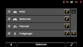 NAVIGON 8410 Upgrade 8450 - Routenoptionen - 3