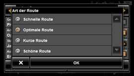 NAVIGON 8410 Upgrade 8450 - Routenoptionen - 4