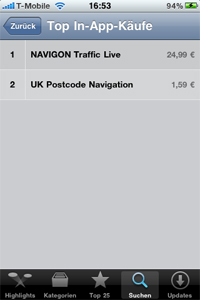 Traffic Live als Zusatzdienst zum Navigon MobileNavigator für das iPhone - Einleitung - 1