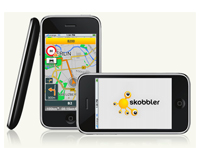 100.000 Downloads der skobbler Navigationssoftware fürs iPhone aus dem App Store in nur drei Monaten...