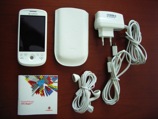 HTC Magic - Ein magischer Androide als Lotse - Lieferumfang - 1