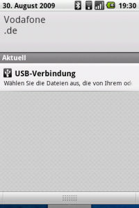 HTC Magic - Ein magischer Androide als Lotse - Verbindung und Synchronisation mit dem PC - 1