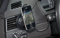 Testbericht der TomTom Fahrzeughalterung fürs iPhone mit integrierten Lautsprecher und GPS-Empfänger...