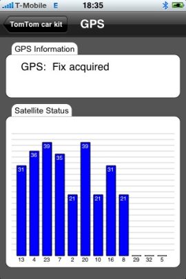 TomTom car kit für iPhone - GPS-Empfang - 2
