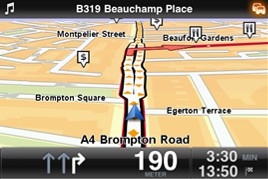 TomTom für iPhone - Fahranweisungen - 1