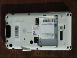 Toshiba TG01 - Haptik und Hardware - 1