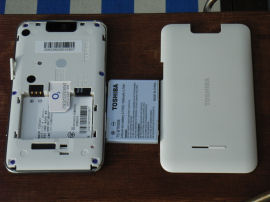 Toshiba TG01 - Haptik und Hardware - 2