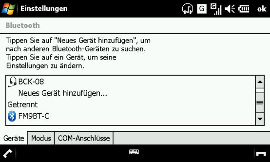 Toshiba TG01 - Telefon Konnektivität - 1