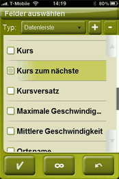 TwoNav für das iPhone - Einstellmöglichkeiten - 6