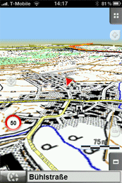 TwoNav für das iPhone - Kombination von Karten - 2