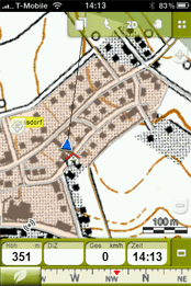 TwoNav für das iPhone - Kombination von Karten - 3