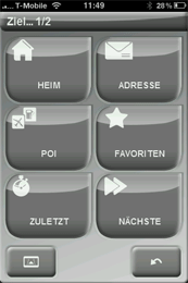 TwoNav für das iPhone - Straßennavigation - 2