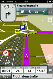 TwoNav für das iPhone - Straßennavigation - 4