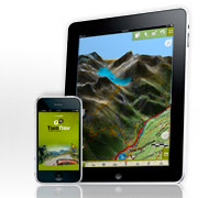 Die duale Software für die Outdoor- und Straßennavigation ist nun auch für Apples iPad verfügbar...