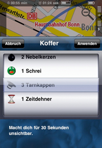Location-based Multiplayer-Game basierend auf dem Ravensburger Brettespiel Scotland Yard sorgt für Spielspass auf dem iPhone...