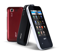 Neues Acer Smartphone mit Android 2.1 Betriebssystem für den kleinen Geldbeutel...