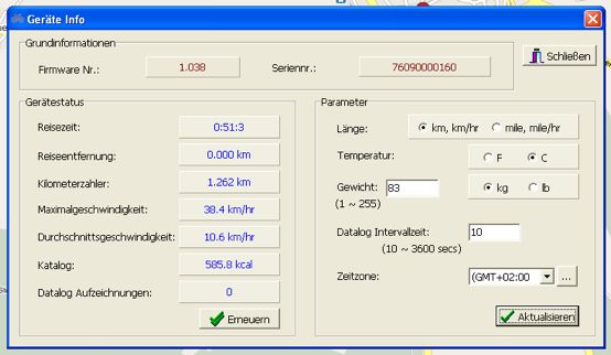 Navibe Mercury 100 - Datenübertragung - 1