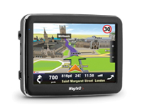 Auf der IFA zeigt der Hersteller Wayteq den ersten PNA auf dem die Sygic Navigationssoftware Aura läuft...