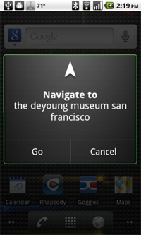 Eine neue Applikation ermöglicht die Steuerung von Android Smartphones durch Sprachbefehle...