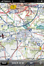 VFRiCharts für iPhone, iPod touch und iPad - Praxiseinsatz - 1