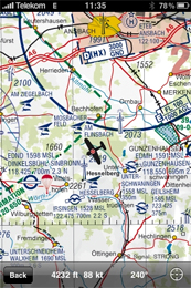 VFRiCharts für iPhone, iPod touch und iPad - Praxiseinsatz - 2